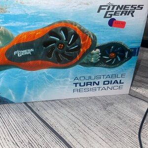 Adjustable Swim Fins - Black and Orange